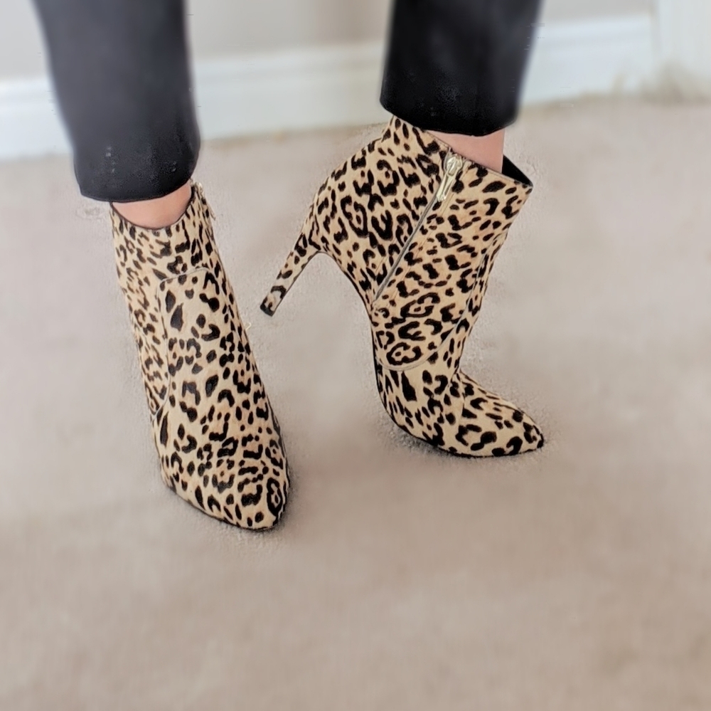 Sam Edelman Leopard Booties
